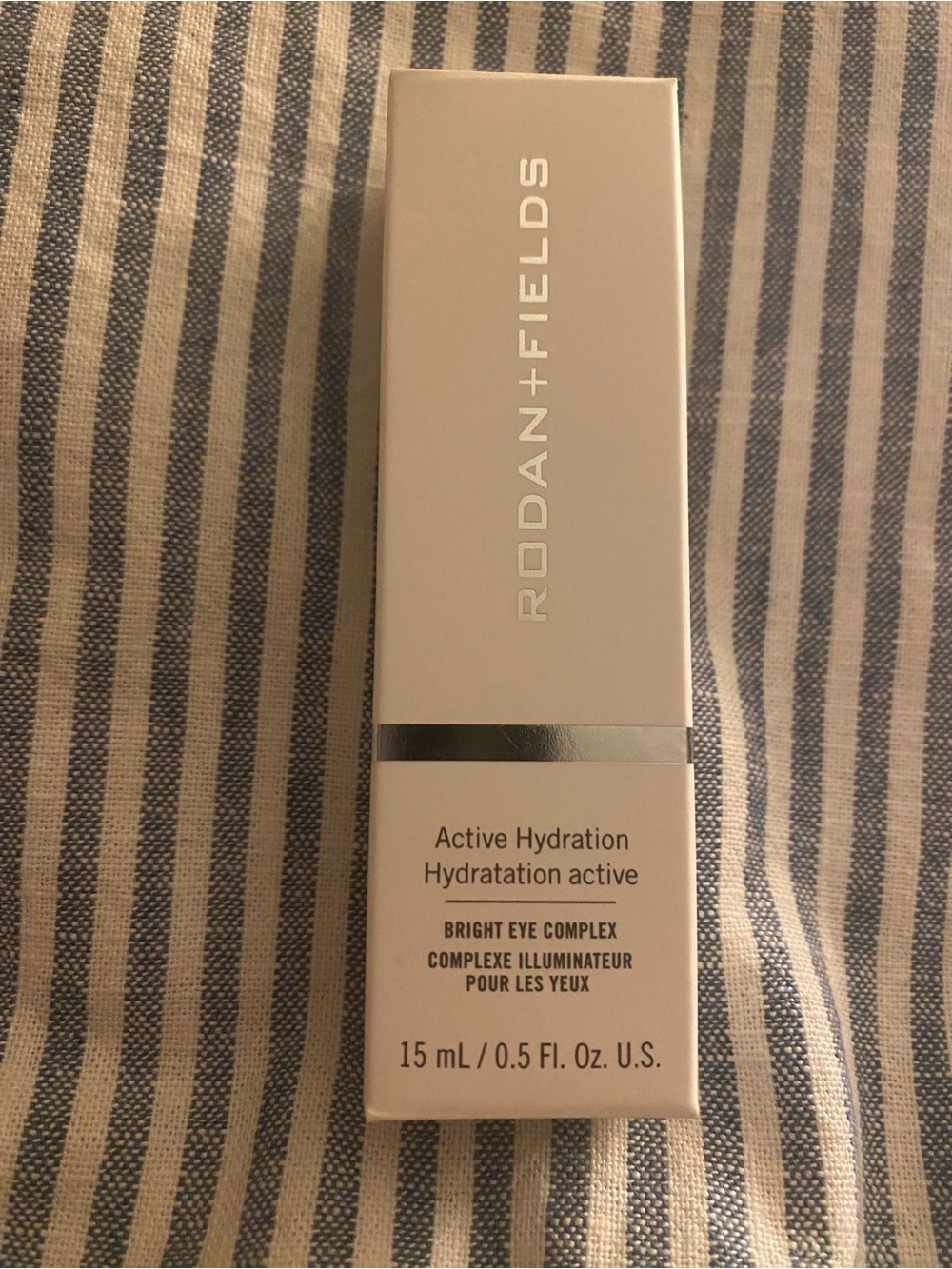 Rodan + Fields Bright Eye Complex - Silver and White Packaging